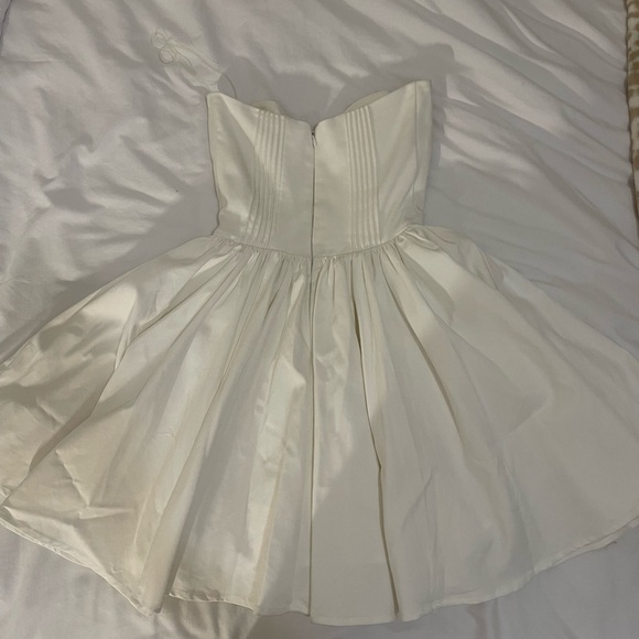 House of CB White Strapless Dress - Picture 2 of 5